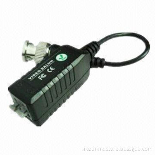 Video Balun with 300m Color Transmission Distance, Higher Cable Utilization, Reduce Project Costs